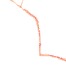 Night-time road noise heatmap for MK18 3DH