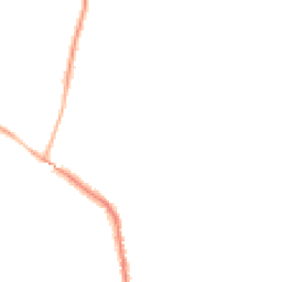Night-time road noise heatmap for MK18 3FD