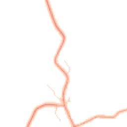 Daytime road noise heatmap for MK18 3NH