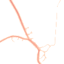 Daytime road noise heatmap for MK18 3PA