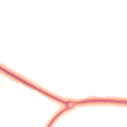 Night-time road noise heatmap for MK18 4AR