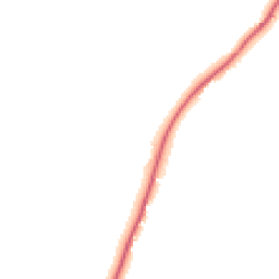 Night-time road noise heatmap for MK18 4AY