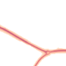 Night-time road noise heatmap for MK18 4BE