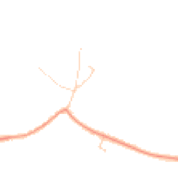 Daytime road noise heatmap for MK18 4FE