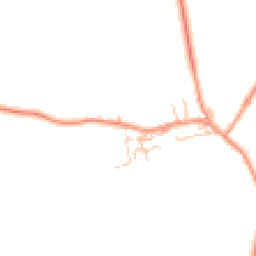 Daytime road noise heatmap for MK18 4HR