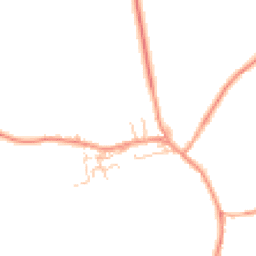 Daytime road noise heatmap for MK18 4HU