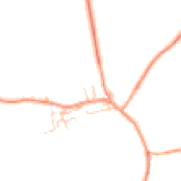 Daytime road noise heatmap for MK18 4JH