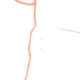 Daytime road noise heatmap for MK18 4LY