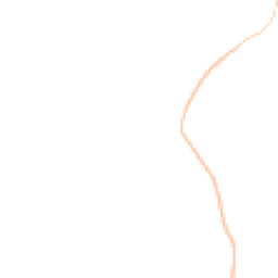 Night-time road noise heatmap for MK18 5AQ