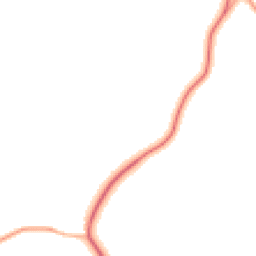 Daytime road noise heatmap for MK18 5AS