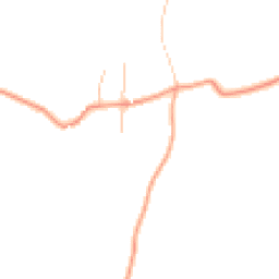 Daytime road noise heatmap for MK18 5BF