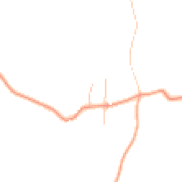 Daytime road noise heatmap for MK18 5BP