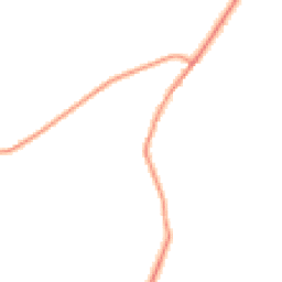 Daytime road noise heatmap for MK18 5DX