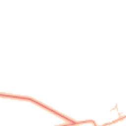 Daytime road noise heatmap for MK18 5EG