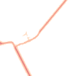 Daytime road noise heatmap for MK18 5JG