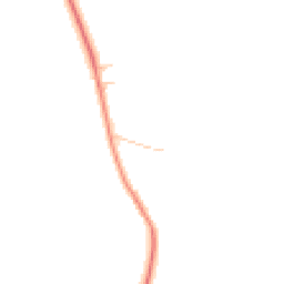 Daytime road noise heatmap for MK18 5JX
