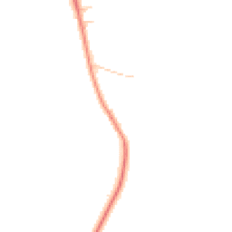 Daytime road noise heatmap for MK18 5JY