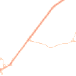 Daytime road noise heatmap for MK18 6AD