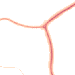 Night-time road noise heatmap for MK18 7BA