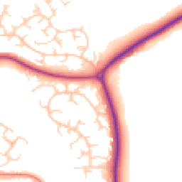 Daytime road noise heatmap for MK18 7BG