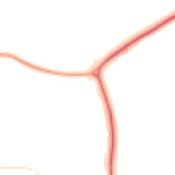 Night-time road noise heatmap for MK18 7BG