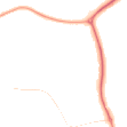 Night-time road noise heatmap for MK18 7HT