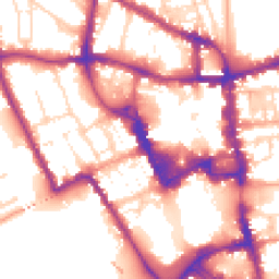 Daytime road noise heatmap for MK40 1HP