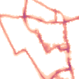 Night-time road noise heatmap for MK40 1HP
