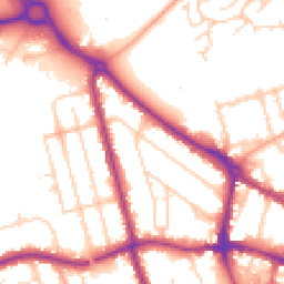 Daytime road noise heatmap for MK40 2DG