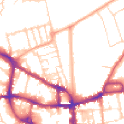 Daytime road noise heatmap for MK40 2ES