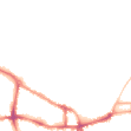 Night-time road noise heatmap for MK40 2EX