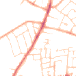 Daytime road noise heatmap for MK40 2PG