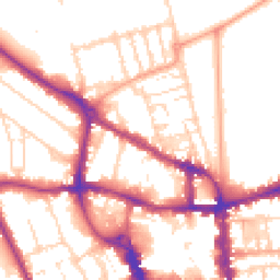 Daytime road noise heatmap for MK40 2RR