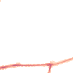 Night-time road noise heatmap for MK40 3AN