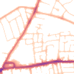 Daytime road noise heatmap for MK40 3DH