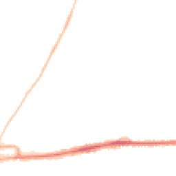 Night-time road noise heatmap for MK40 3DJ