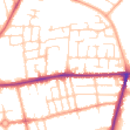 Daytime road noise heatmap for MK40 3DR