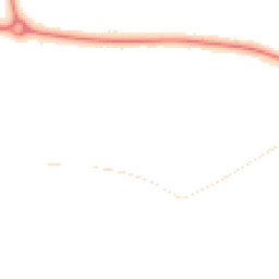 Night-time road noise heatmap for MK40 4AD