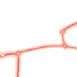 Night-time road noise heatmap for MK40 4AH