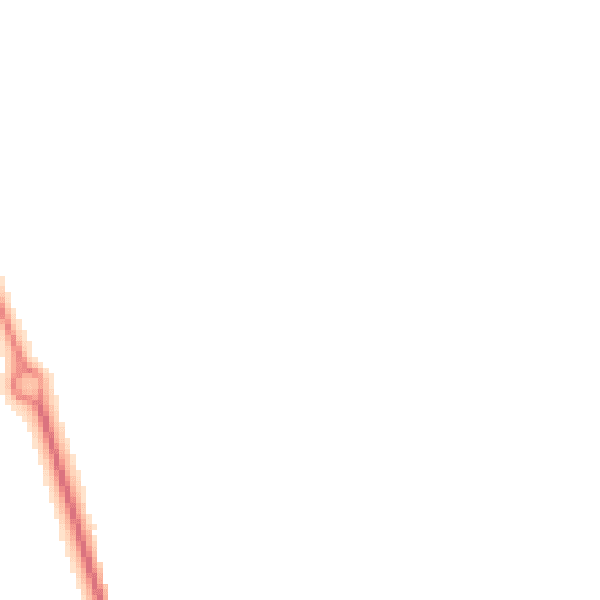 Night-time road noise heatmap for MK40 4GL