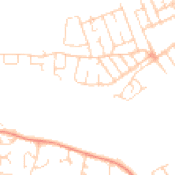 Daytime road noise heatmap for MK40 4PD