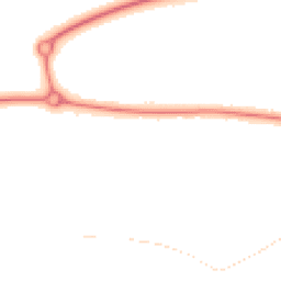 Night-time road noise heatmap for MK40 4QA