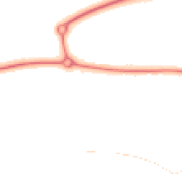 Night-time road noise heatmap for MK40 4QS