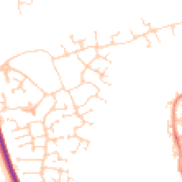 Daytime road noise heatmap for MK40 4RX
