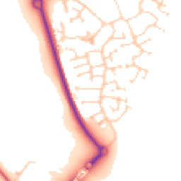 Daytime road noise heatmap for MK40 4TT