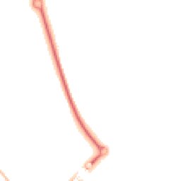 Night-time road noise heatmap for MK40 4TT