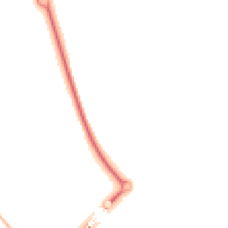 Night-time road noise heatmap for MK40 4TU