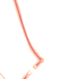 Night-time road noise heatmap for MK40 4TX