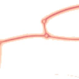 Night-time road noise heatmap for MK40 4XA