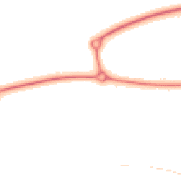 Night-time road noise heatmap for MK40 4XB